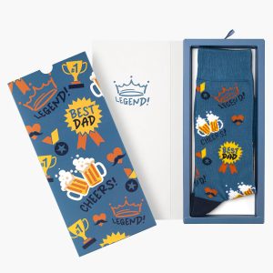 Bamboozld Sock Card - Top Dad #1