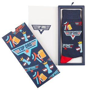 Bamboozld Sock Card - Top Dad Beer