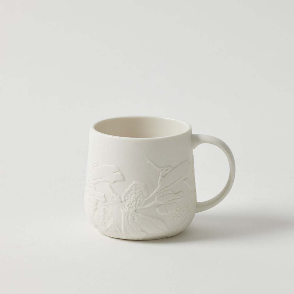 Banksia Embossed Mug - Image 2