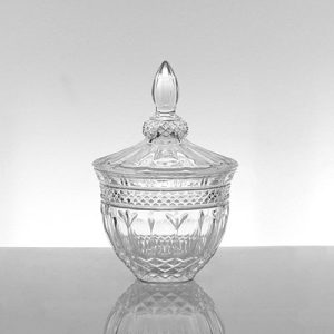 Cut Glass Jar