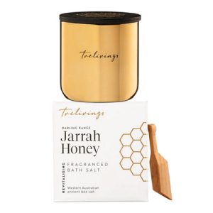 Trelivings Jarrah Honey Revitalising Fragrance Bath Salt 300g