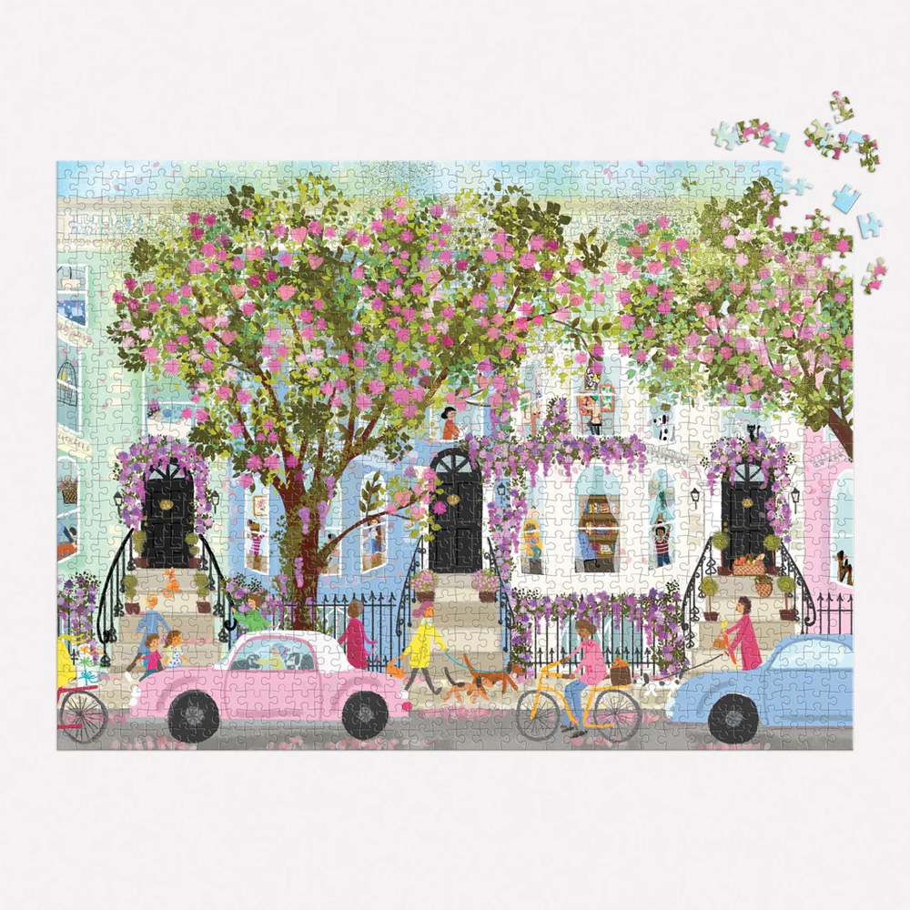 Galison Joy Laforme Spring Terrace 1000pc Puzzle - Image 2